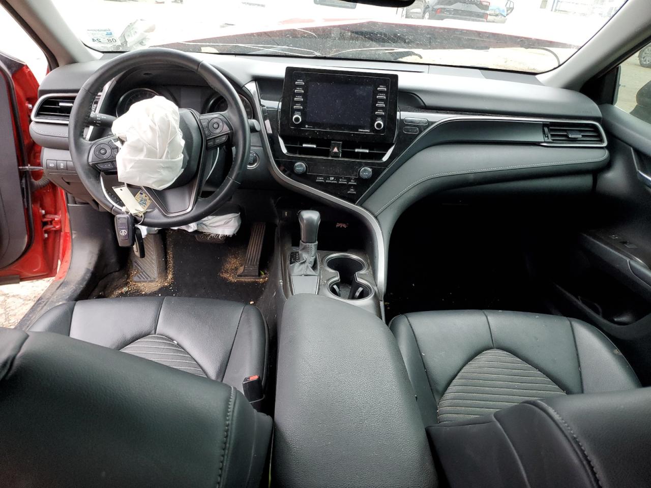 2021 Toyota Camry VIN 4T1T11AK3MU448680 Copart auction photo, front end / minor dent/scratches damage thumbnail 8