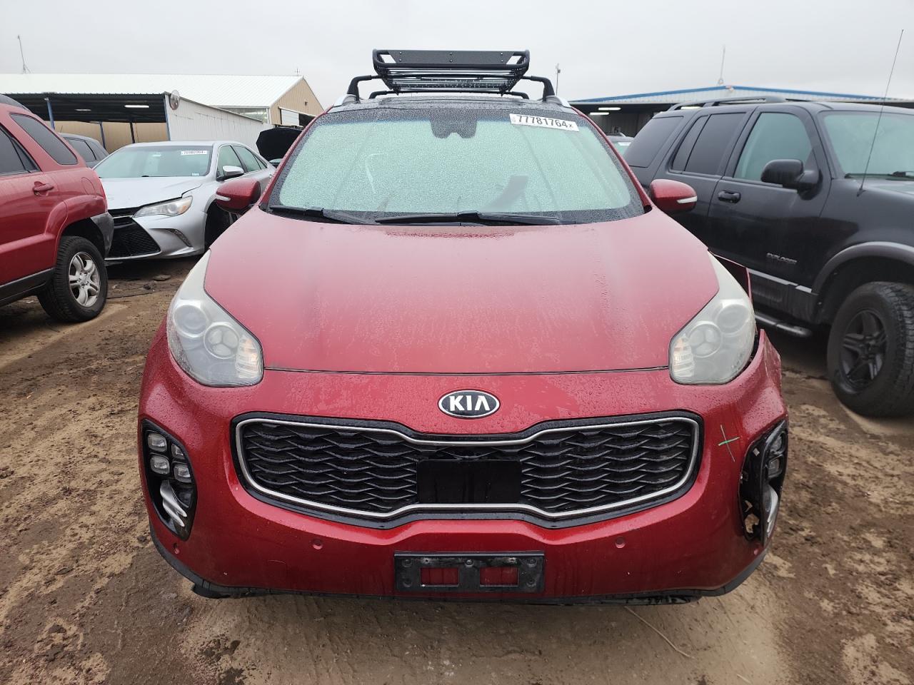 2017 KIA Sportage VIN KNDPRCA68H7092521 Copart auction photo, front end damage thumbnail 5