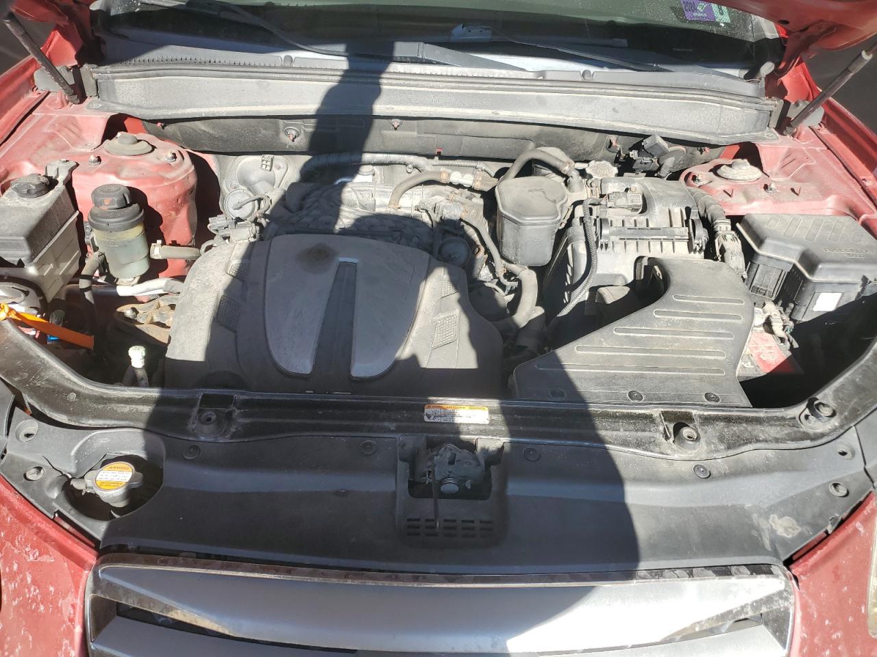 2012 Hyundai Santa Fe VIN 5XYZH4AG2CG107438 Copart auction photo, front end damage thumbnail 12