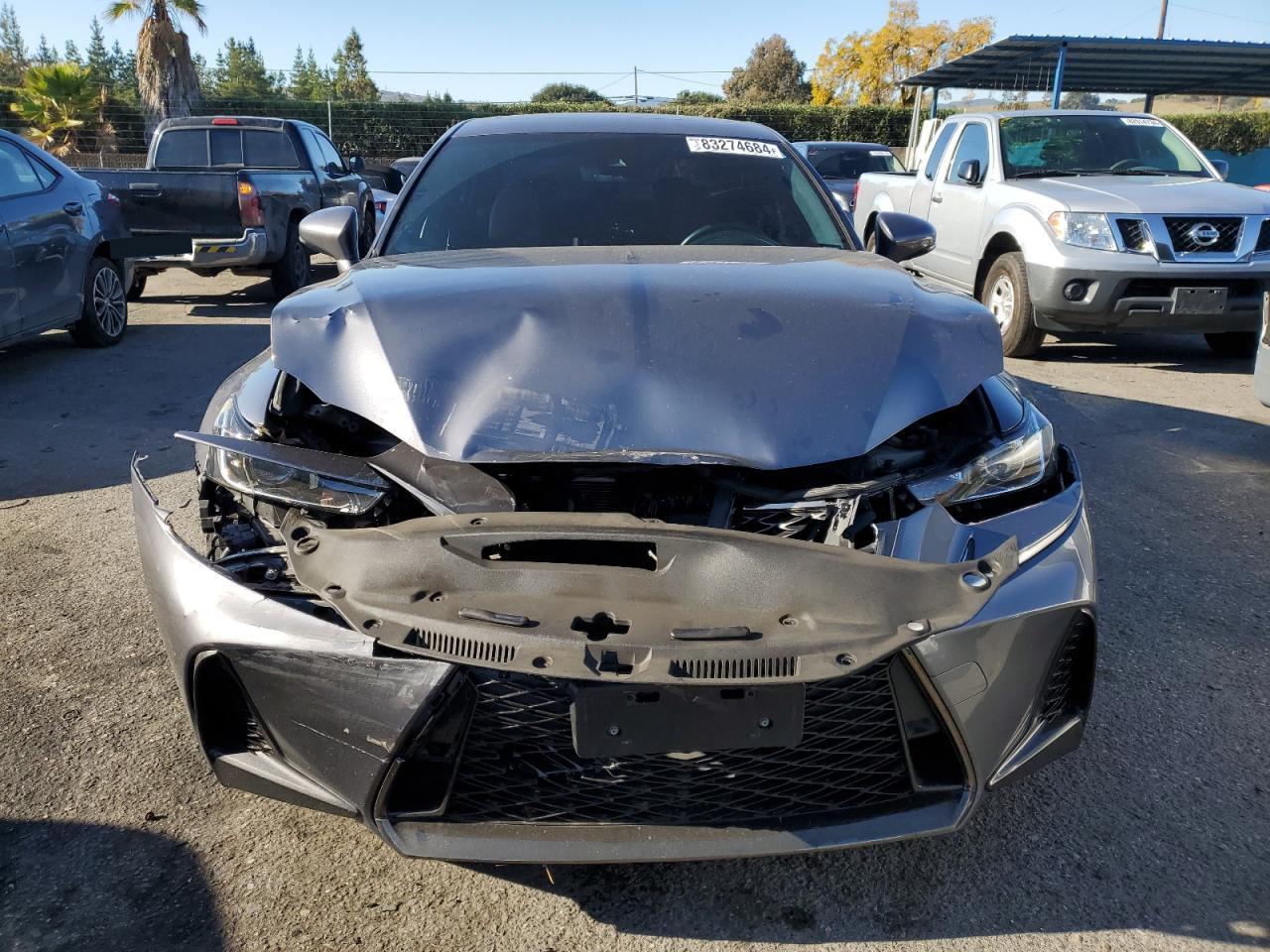 2019 Lexus IS VIN JTHBA1D23K5085878 Copart auction photo, all over damage thumbnail 5