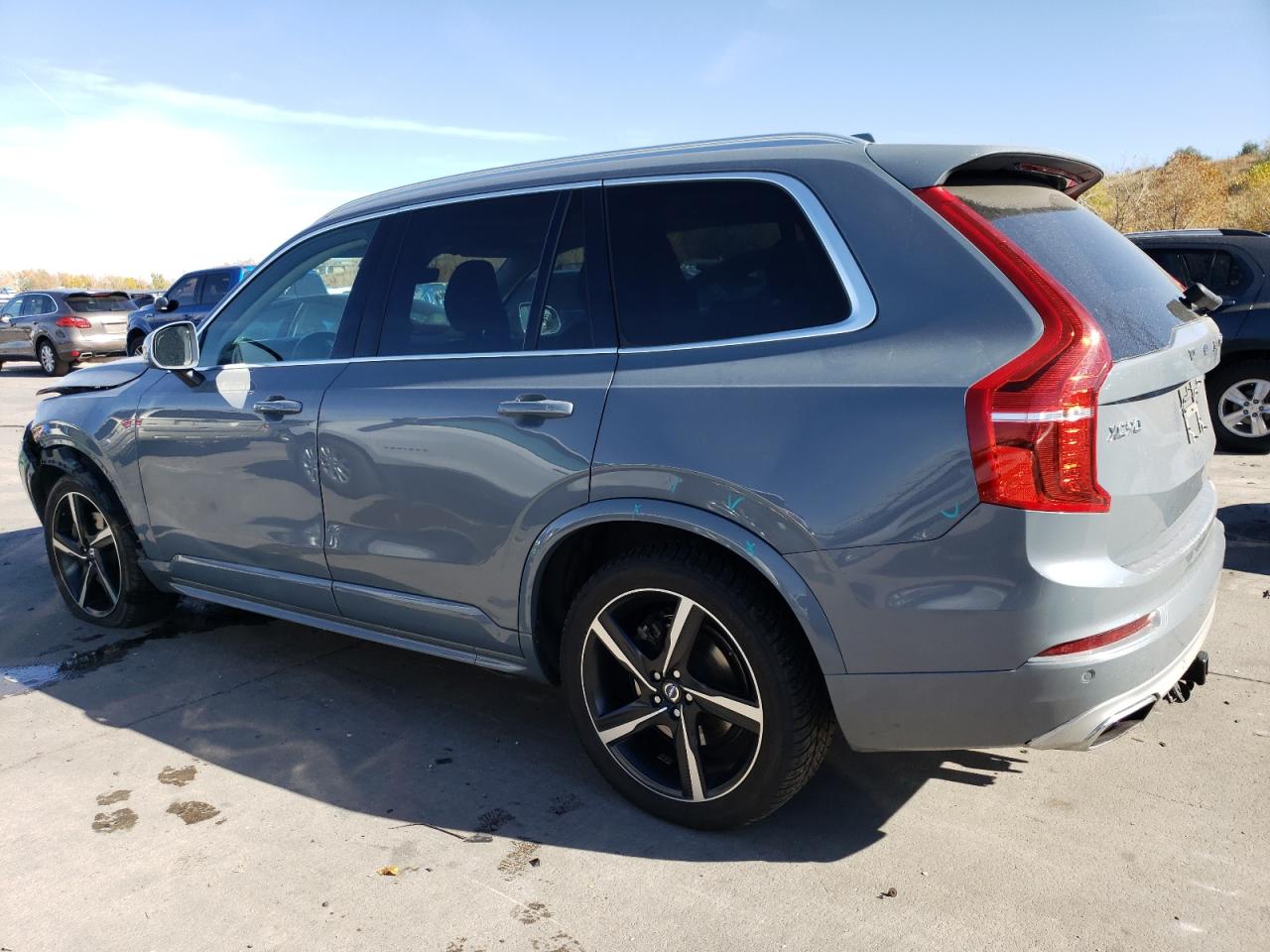 2021 Volvo XC90 VIN YV4102PK8M1704922 Copart auction photo, front end / side damage thumbnail 2