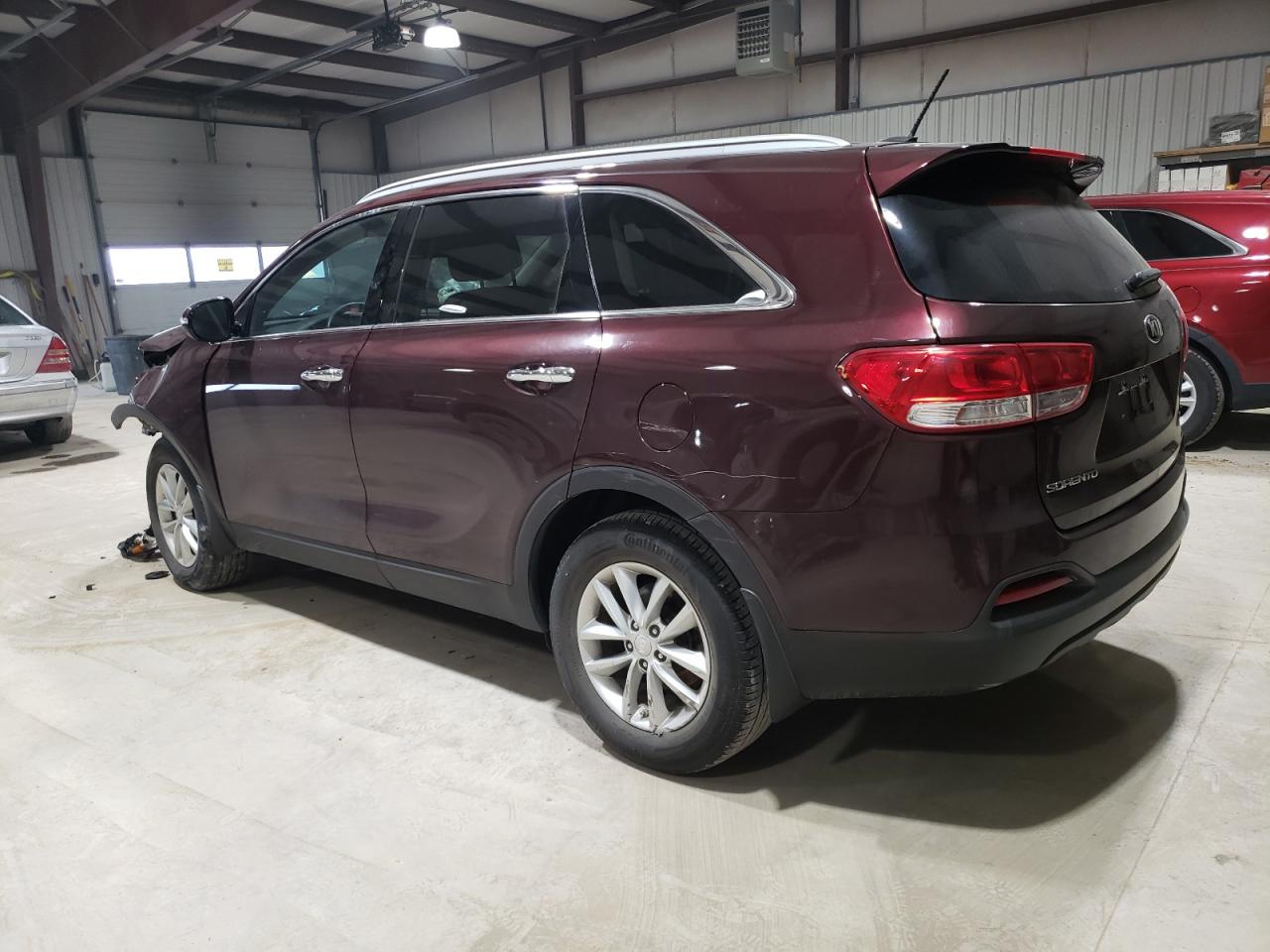2017 KIA Sorento VIN 5XYPG4A38HG294375 Copart auction photo, front end / minor dent/scratches damage thumbnail 2