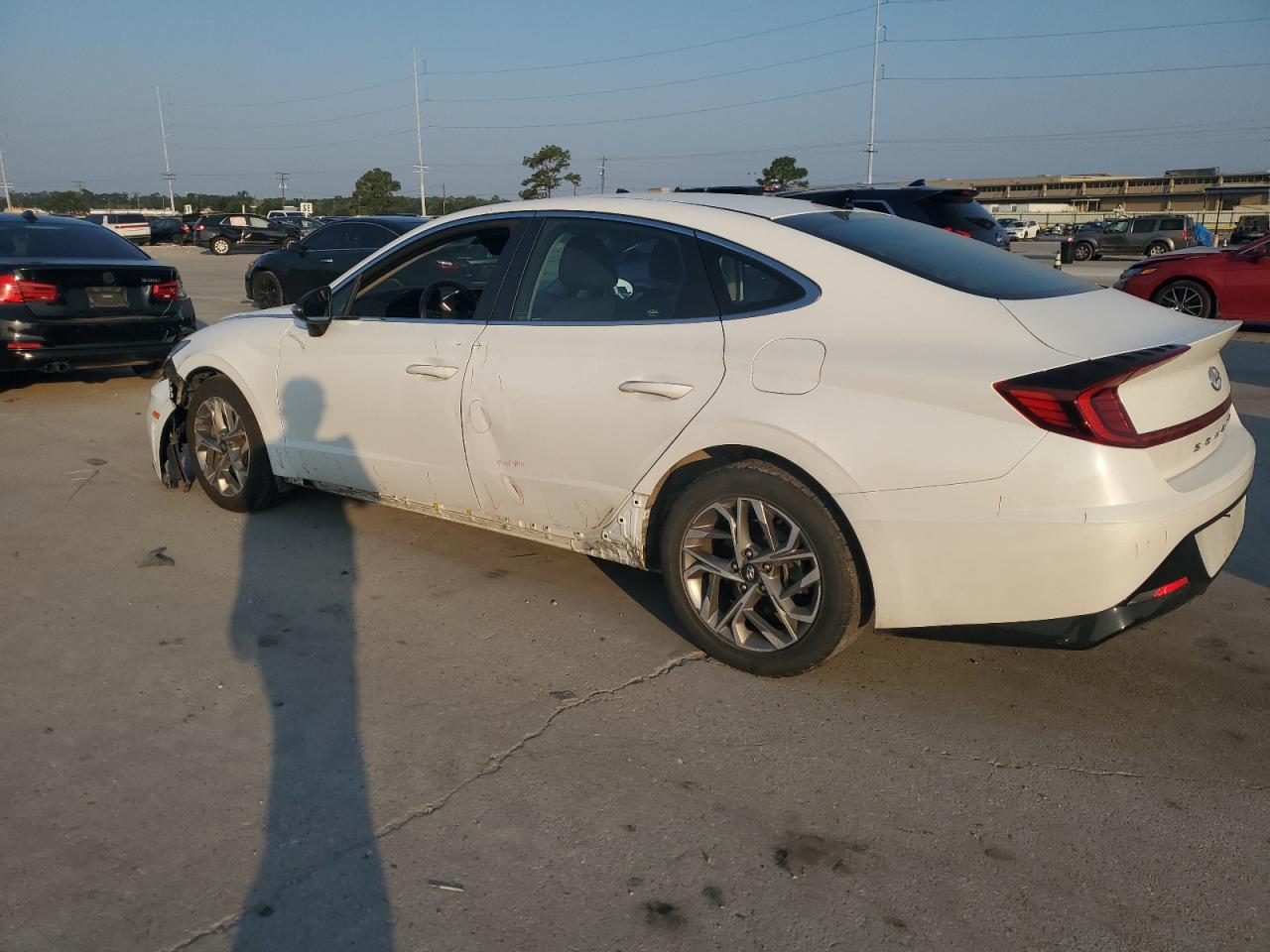 2020 Hyundai Sonata VIN 5NPEF4JAXLH047062 Copart auction photo, all over / undercarriage damage thumbnail 2
