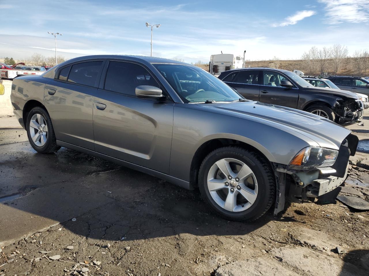2012 Dodge Charger VIN 2C3CDXBG7CH171613 Copart auction photo, front end damage thumbnail 4