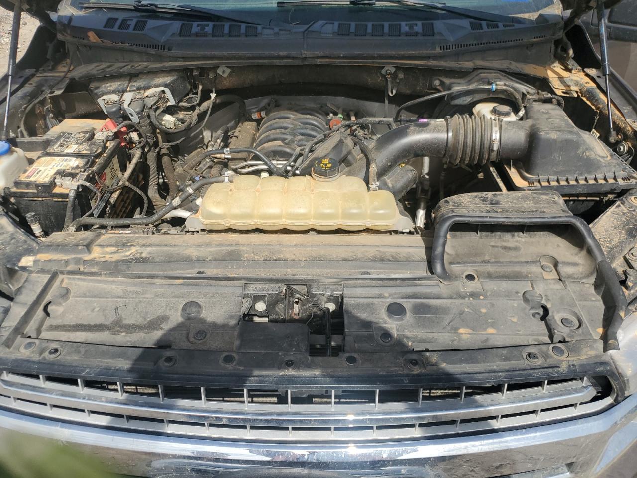 2019 Ford F-150 VIN 1FTEW1E57KKF22615 Copart auction photo, mechanical / rear end damage thumbnail 11