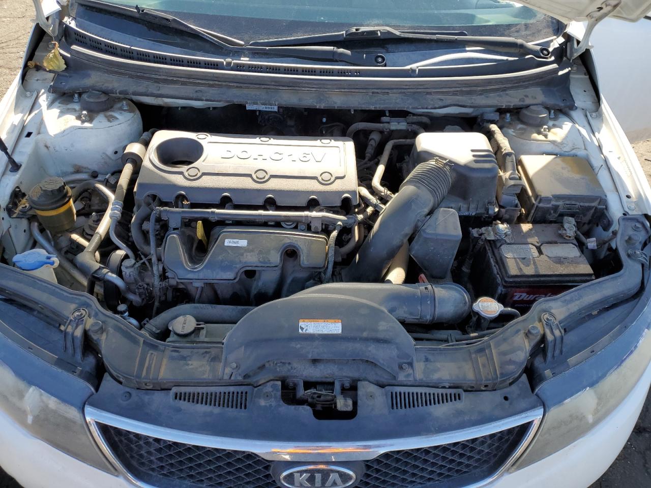 2010 KIA Forte VIN KNAFU4A24A5208177 Copart auction photo, all over damage thumbnail 13