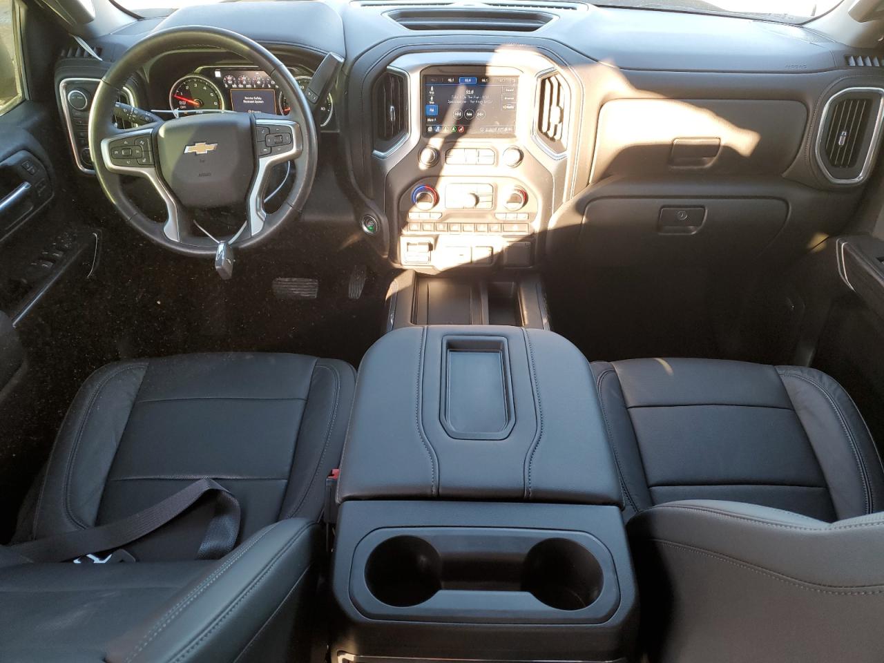 2020 Chevrolet Silverado VIN 1GCUYGEL9LZ376654 Copart auction photo, side damage thumbnail 8