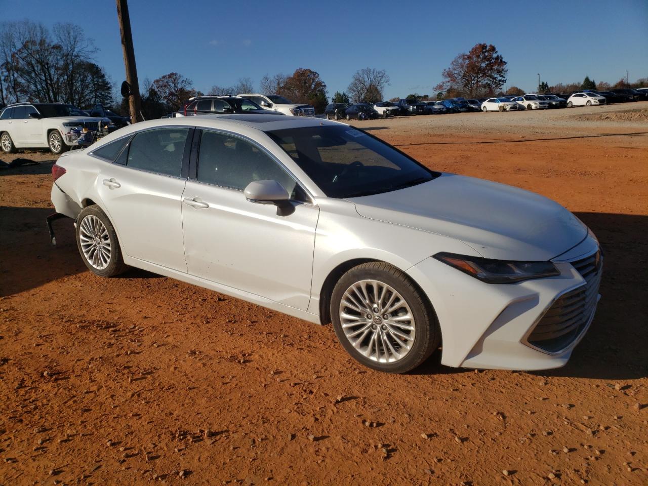 2021 Toyota Avalon VIN 4T1DZ1FB2MU062824 Copart auction photo, rear end / side damage thumbnail 4