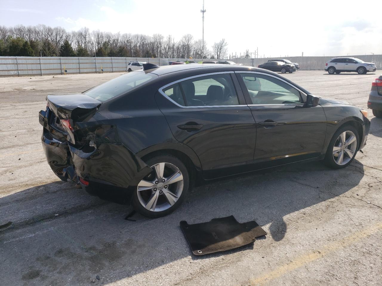 2013 Acura ILX VIN 19VDE1F51DE016919 Copart auction photo, rear end / hail damage thumbnail 3