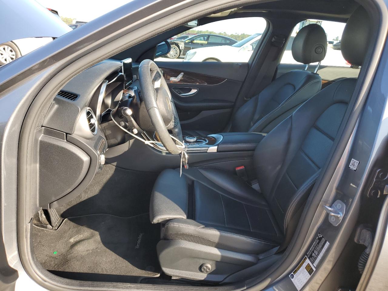 2018 Mercedes-Benz C-klasse VIN 55SWF4JB4JU248804 Copart auction photo, front end / rear end damage thumbnail 7