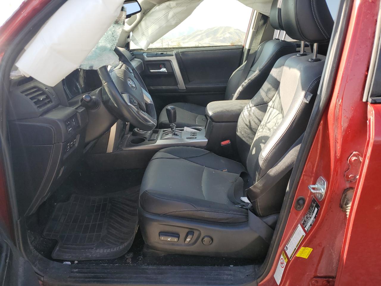 2016 Toyota 4Runner VIN JTEBU5JR3G5364851 Copart auction photo, rollover damage thumbnail 7