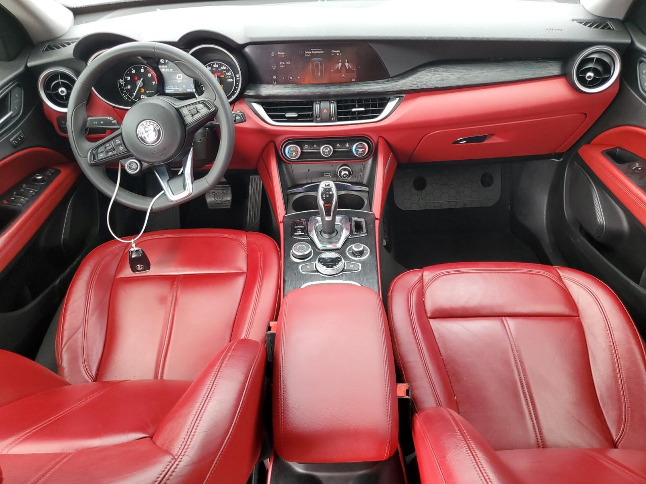 2020 Alfa Romeo Stelvio VIN ZASPAJAN7L7C86069 Copart auction photo, front end damage thumbnail 8