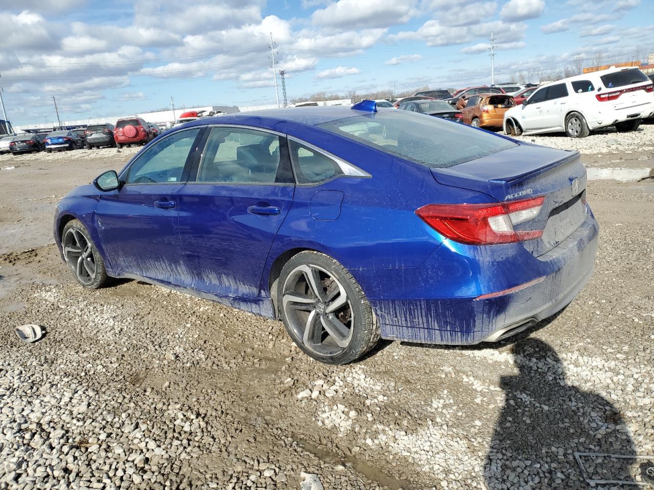 2019 Honda Accord VIN 1HGCV1F31KA144144 Copart auction photo, front end damage thumbnail 2