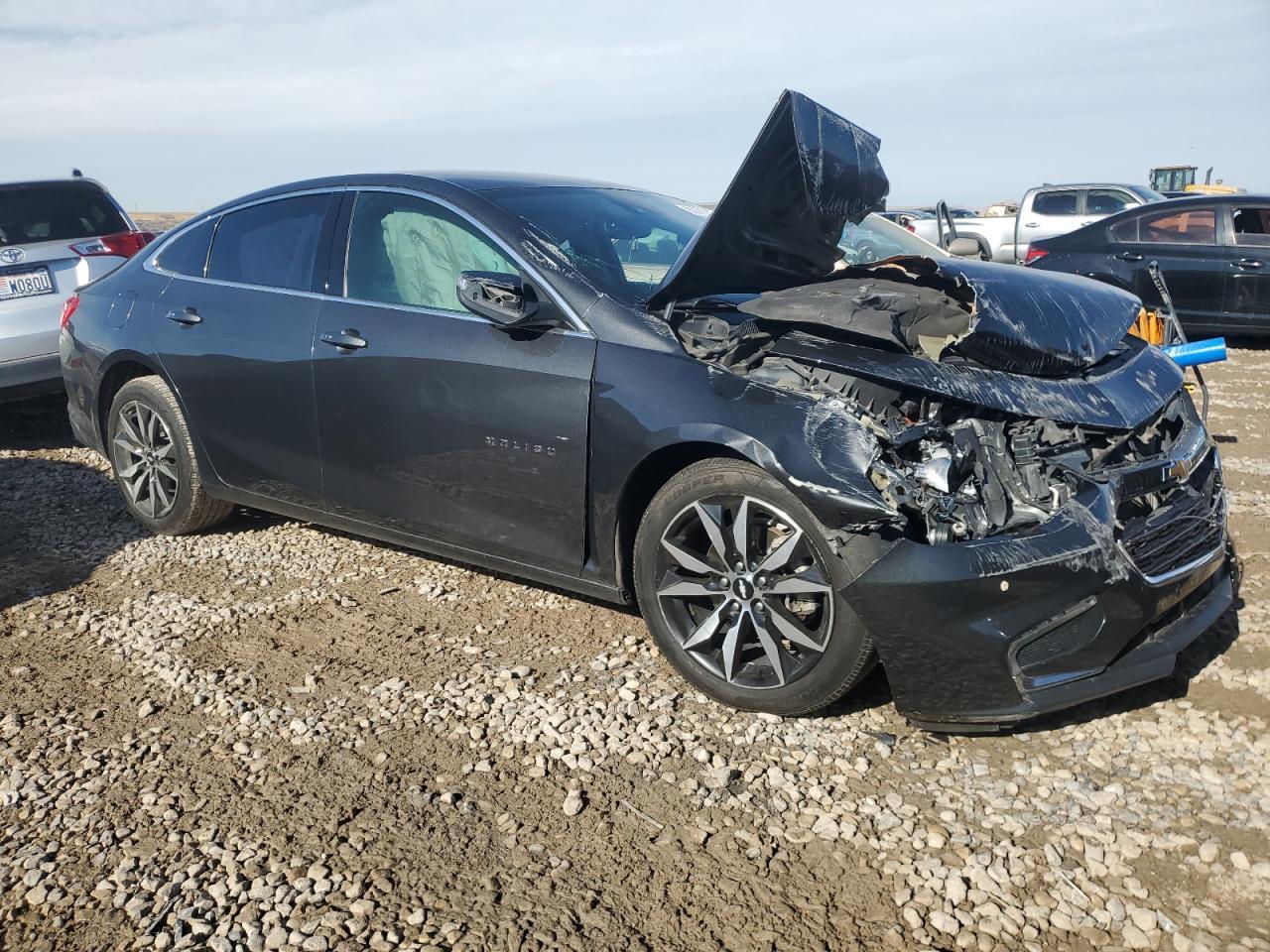 2017 Chevrolet Malibu VIN 1G1ZE5ST7HF273788 Copart auction photo, front end damage thumbnail 4