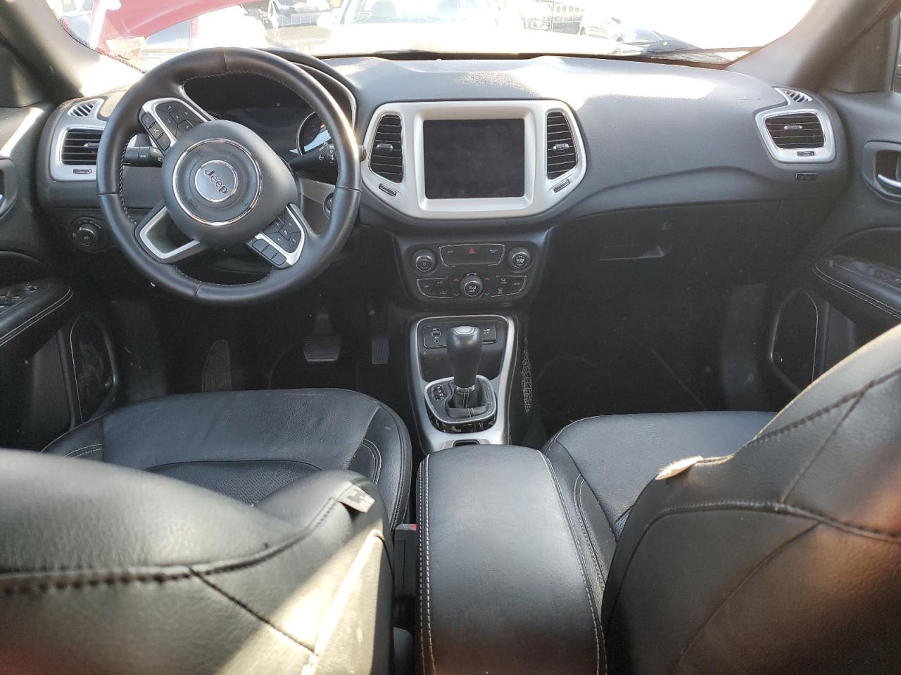 2021 Jeep Compass VIN 3C4NJCEB7MT531493 Copart auction photo, front end damage thumbnail 8