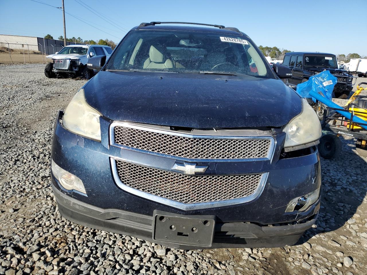 2010 Chevrolet Traverse VIN 1GNLRHED6AS102977 Copart auction photo, front end / minor dent/scratches damage thumbnail 5