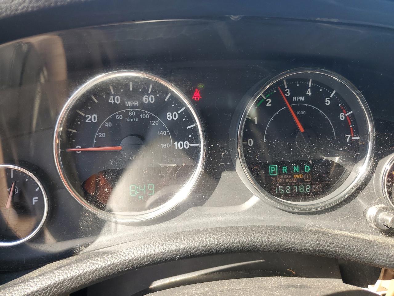 2011 Jeep Wrangler VIN 1J4BA5H14BL524912 Copart auction photo, rear end / side damage thumbnail 9