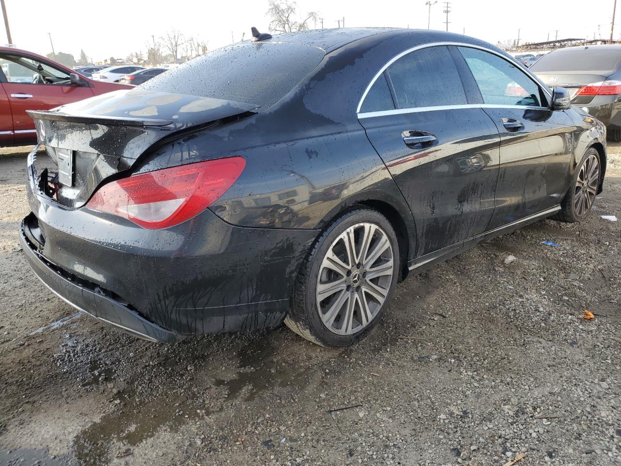 2019 Mercedes-Benz CLA-klasse VIN WDDSJ4EBXKN699253 Copart auction photo, rear end / front end damage thumbnail 3