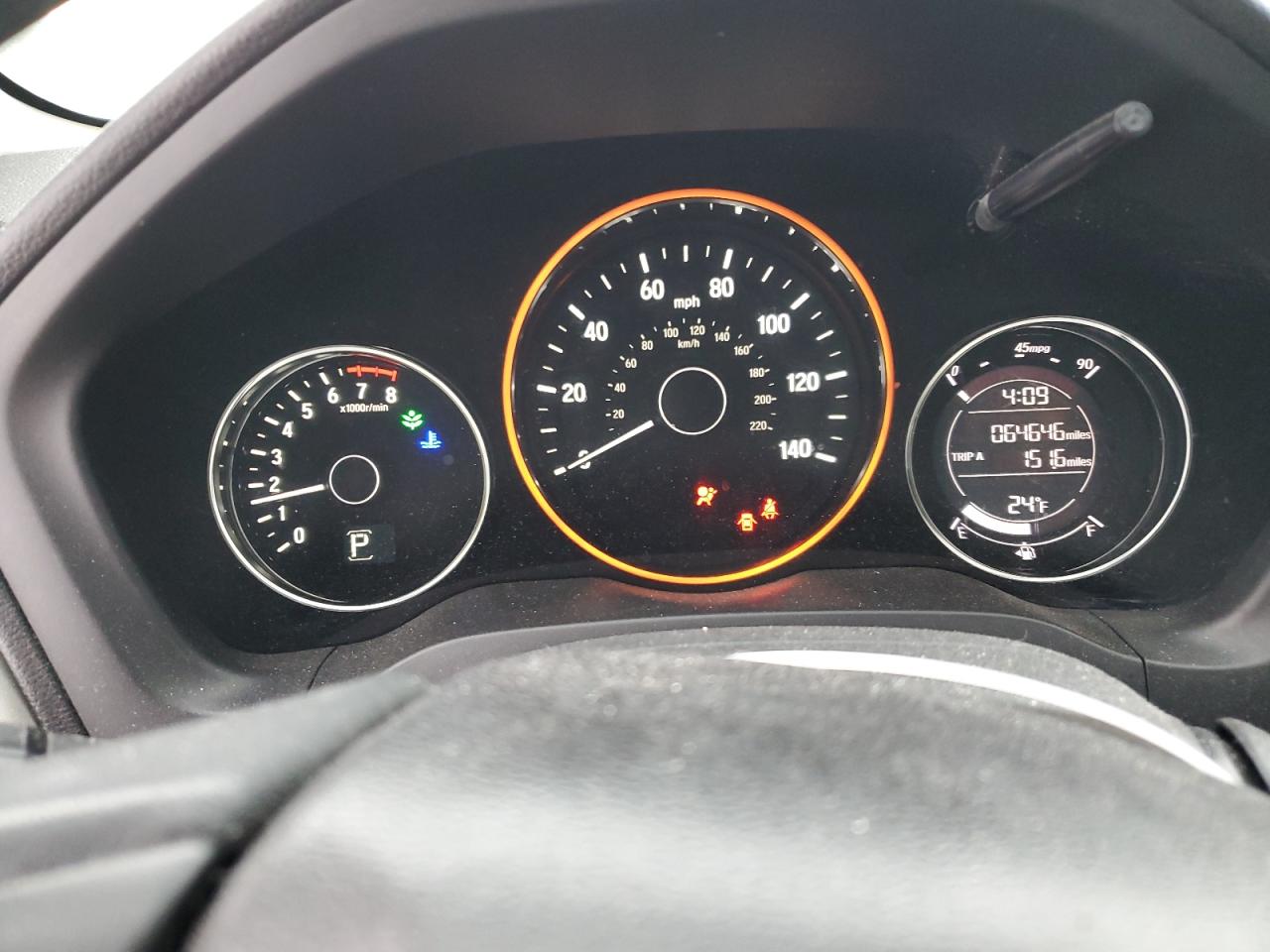 2017 Honda HR-V VIN 3CZRU6H74HM715141 Copart auction photo, side / rear end damage thumbnail 9