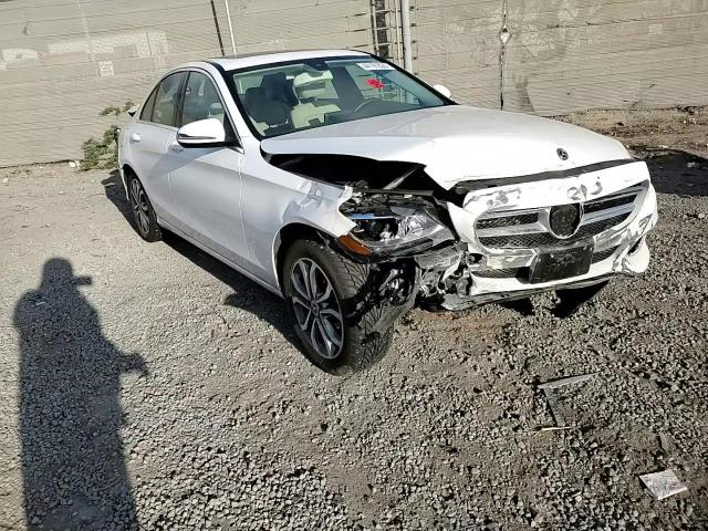 2018 Mercedes-Benz C-klasse VIN 55SWF4JB9JU265842 Copart auction photo, front end / rear end damage thumbnail 10