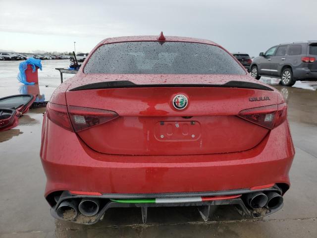 2019 Alfa Romeo Giulia VIN ZARFAMEV2K7604376 Copart auction photo, side damage thumbnail 6