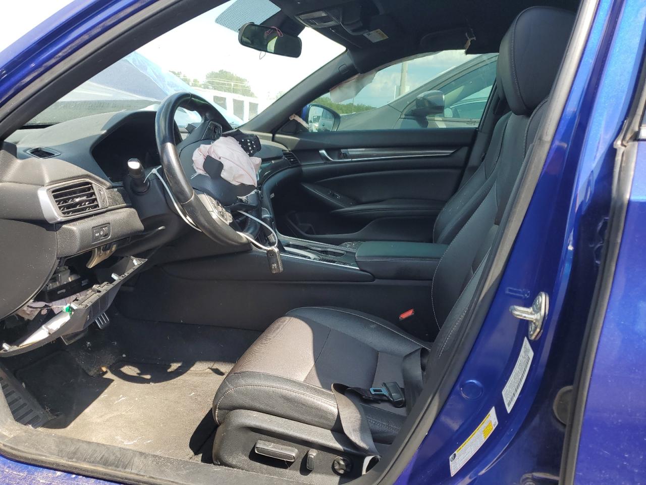 2019 Honda Accord VIN 1HGCV1F32KA153600 Copart auction photo, front end damage thumbnail 7