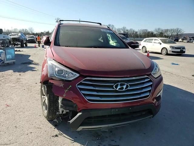2014 Hyundai Santa Fe VIN KM8SN4HF7EU049203 Copart auction photo, front end damage thumbnail 11