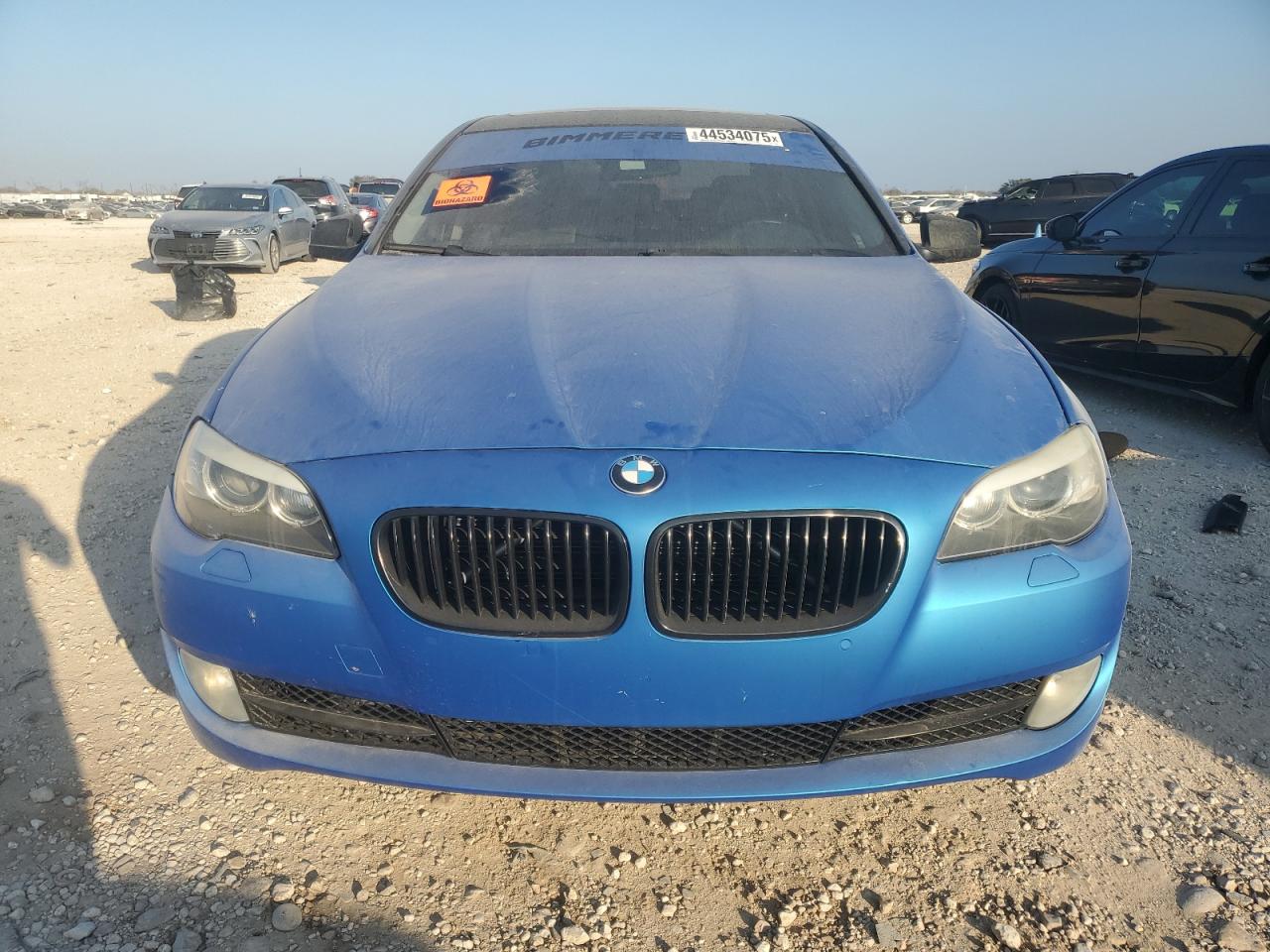 2012 BMW 5er VIN WBAFR7C59CC813725 Copart auction photo, water/flood damage thumbnail 5