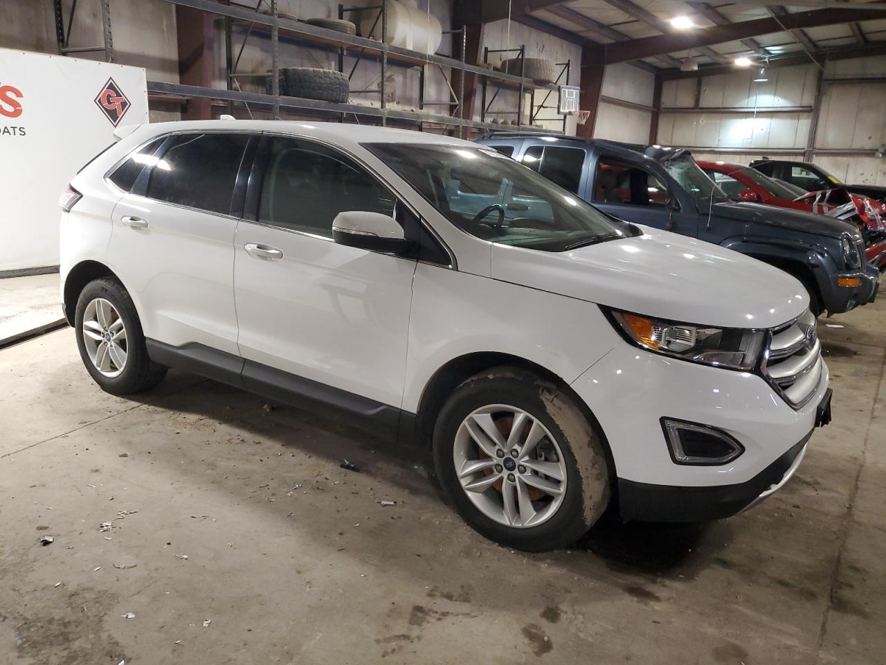 2015 Ford Edge VIN 2FMTK4J85FBB11732 Copart auction photo, minor dent/scratches damage thumbnail 4
