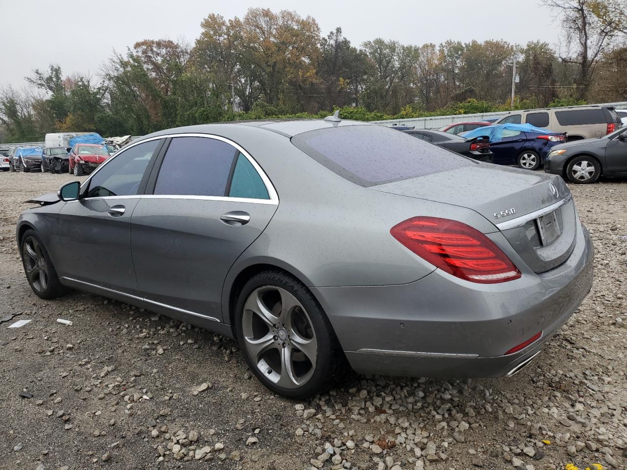 2015 Mercedes-Benz S-klasse VIN WDDUG8FB5FA121636 Copart auction photo, front end damage thumbnail 2