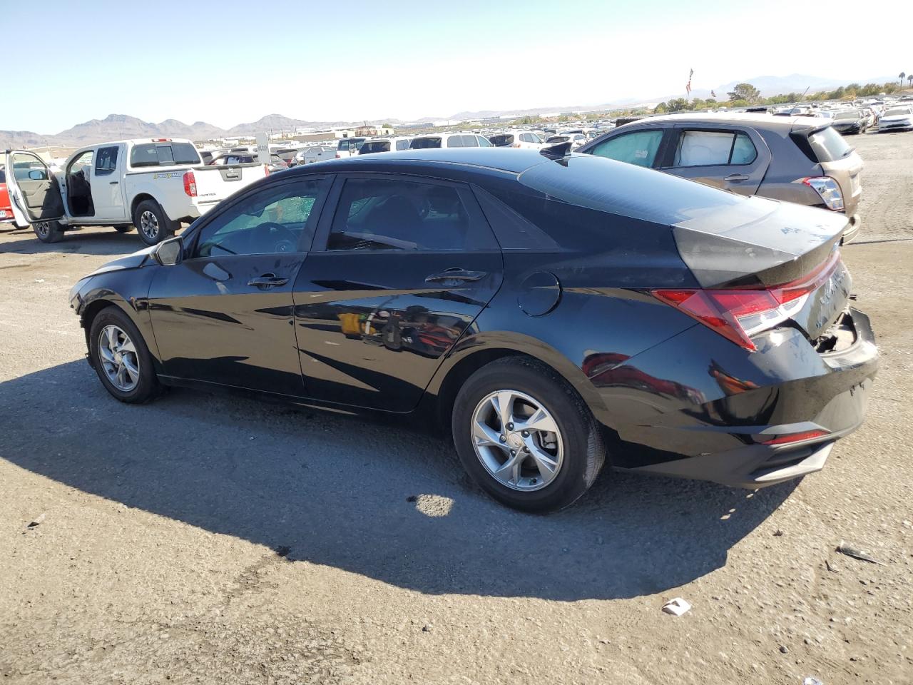 2023 Hyundai Elantra VIN KMHLL4AG8PU597856 Copart auction photo, all over / front end damage thumbnail 2