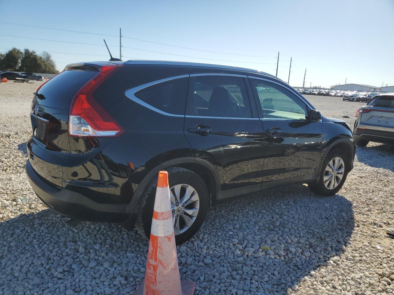 2014 Honda CR-V VIN 2HKRM3H71EH547061 Copart auction photo, front end damage thumbnail 3