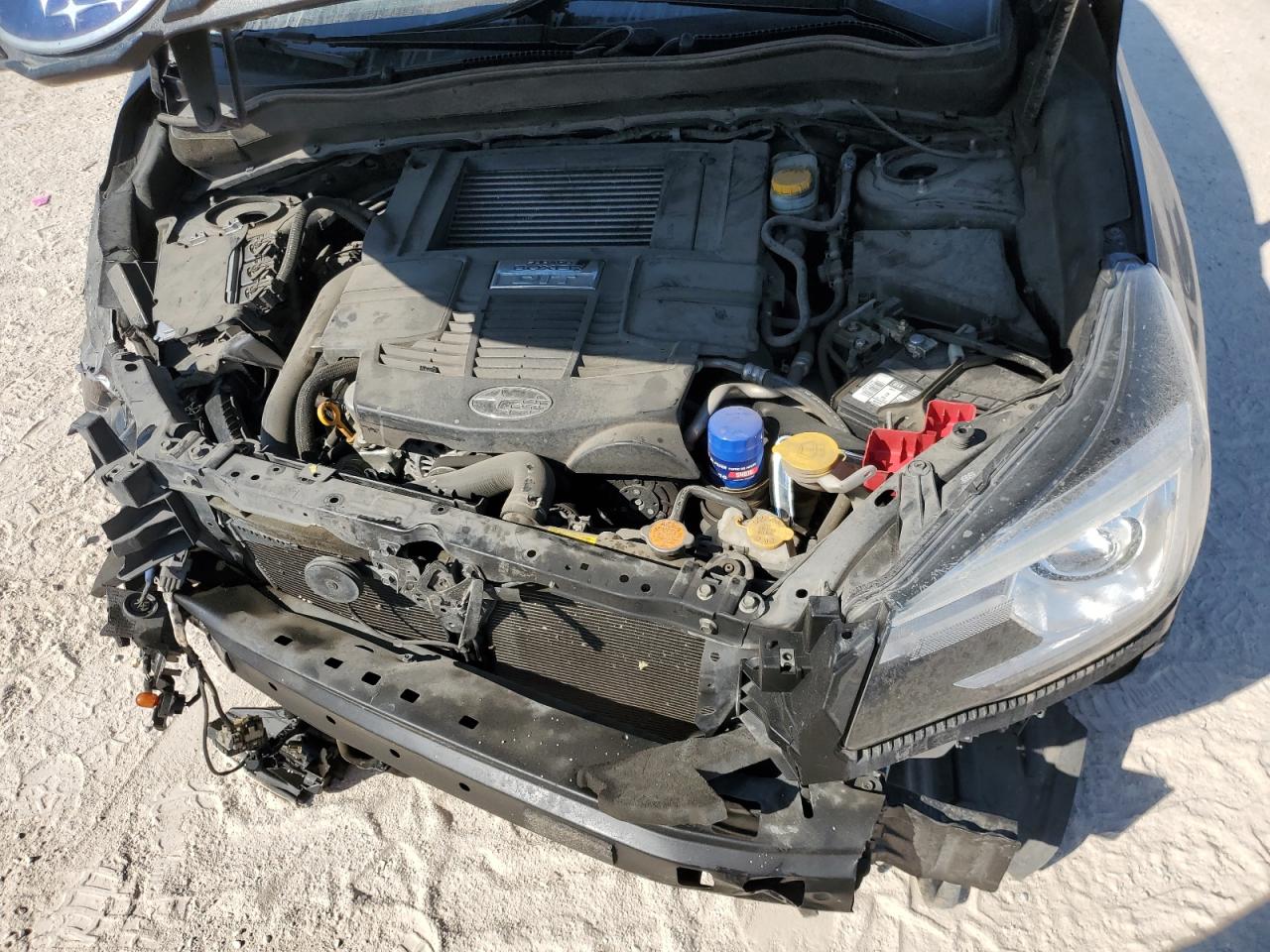 2018 Subaru Forester VIN JF2SJGWC6JH504170 Copart auction photo, front end damage thumbnail 12