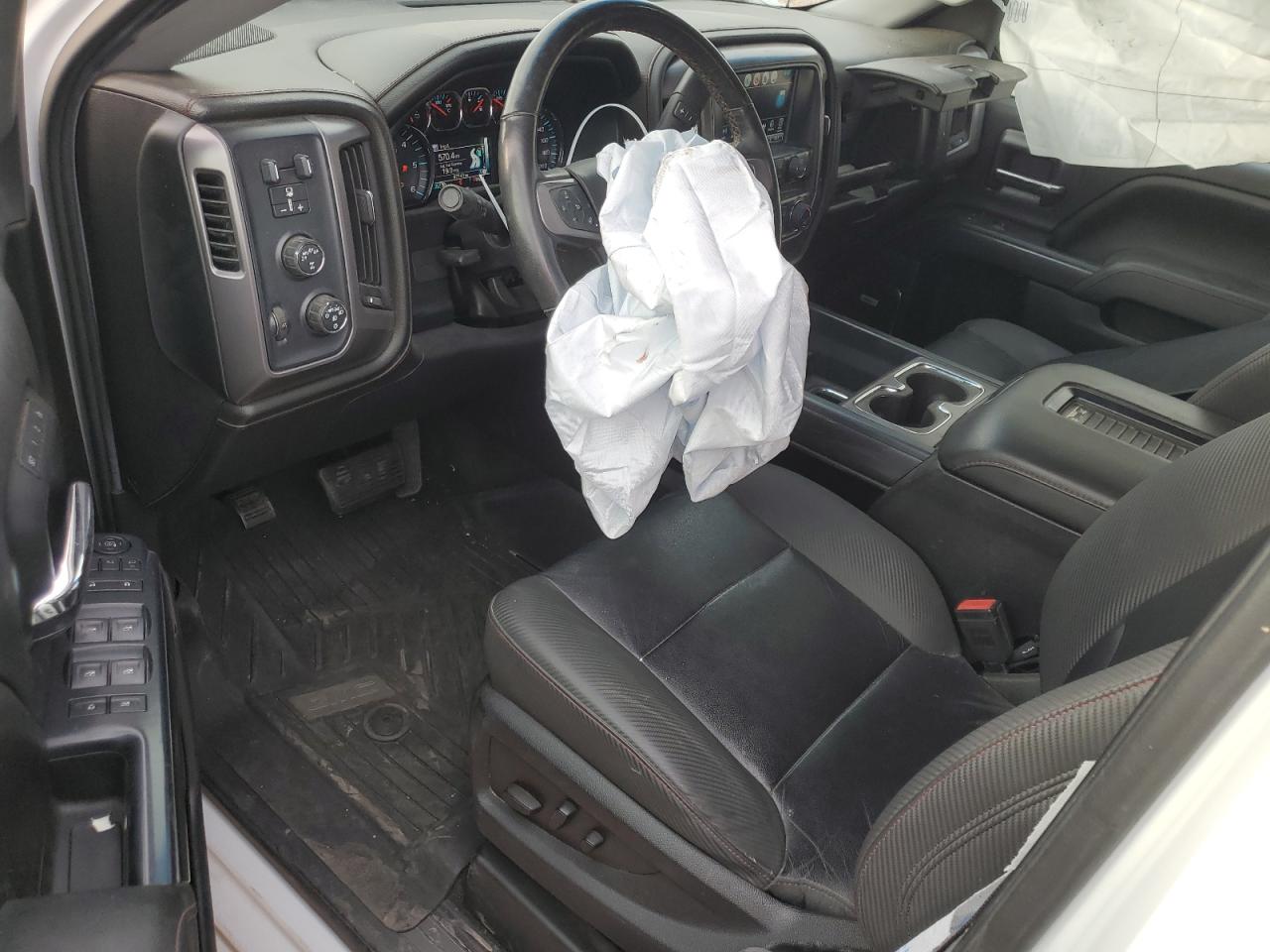 2017 GMC Sierra VIN 3GTU2NEC9HG300493 Copart auction photo, front end / side damage thumbnail 8