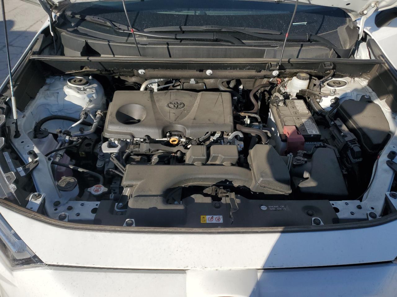 2023 Toyota RAV 4 VIN 2T3W1RFV3PC218052 Copart auction photo, rear end / side damage thumbnail 12