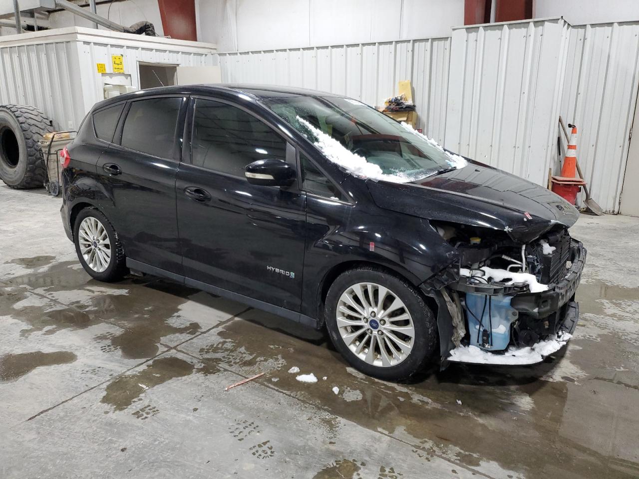 2018 Ford C-MAX VIN 1FADP5AU3JL102331 Copart auction photo, front end damage thumbnail 4
