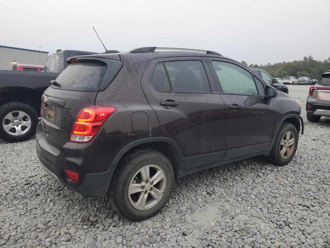 2022 Chevrolet Trax VIN KL7CJPSM5NB542092 Copart auction photo, front end damage thumbnail 3