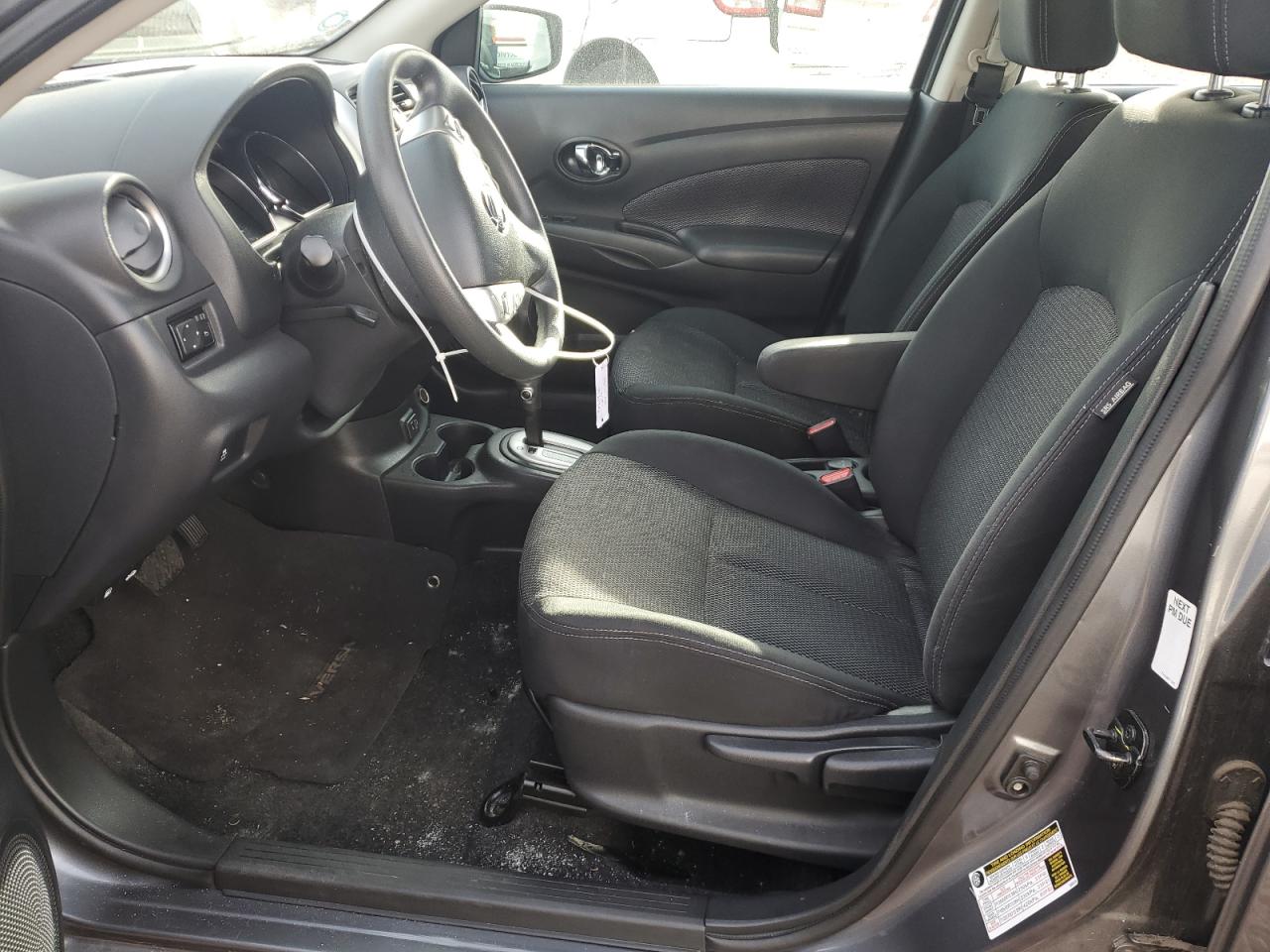 2019 Nissan Versa VIN 3N1CN7AP5KL842134 Copart auction photo, front end / side damage thumbnail 7