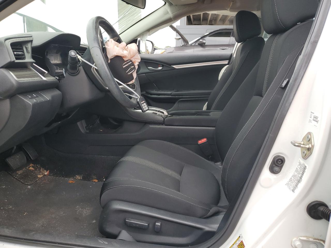 2020 Honda Civic VIN 19XFC1F37LE001179 Copart auction photo, front end / rear end damage thumbnail 7