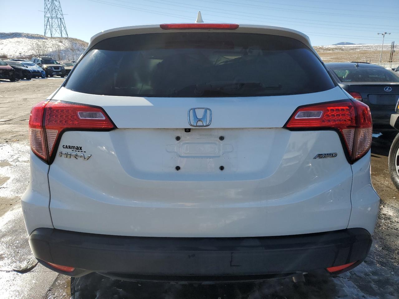 2017 Honda HR-V VIN 3CZRU6H55HM712487 Copart auction photo, front end damage thumbnail 6