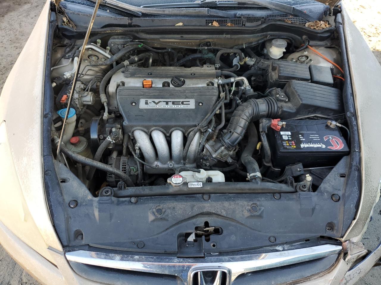 2007 Honda Accord VIN 1HGCM56127A075612 Copart auction photo, front end damage thumbnail 11