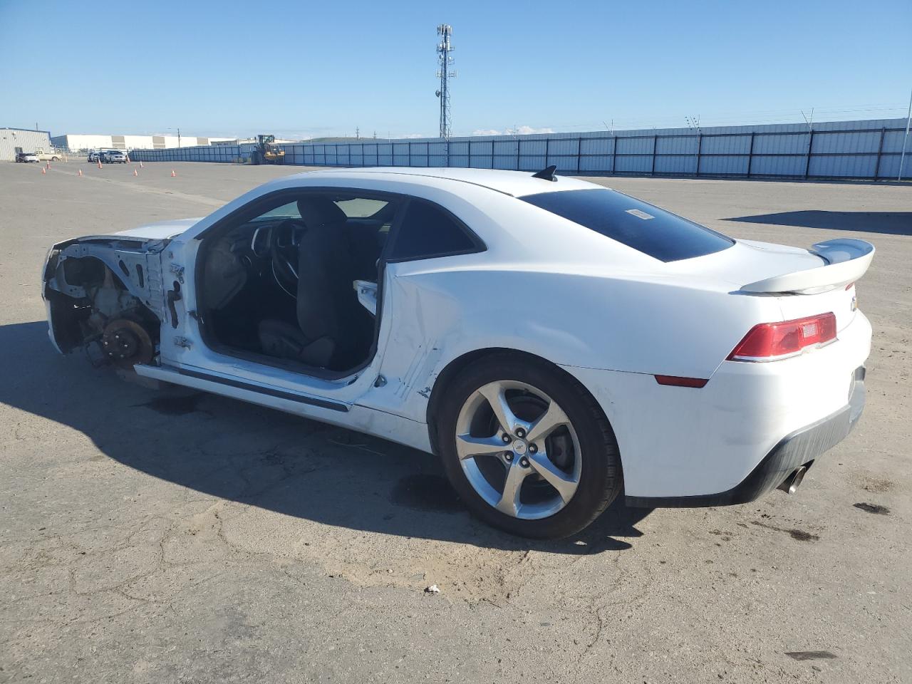 2014 Chevrolet Camaro VIN 2G1FA1E32E9277724 Copart auction photo, front end / side damage thumbnail 2