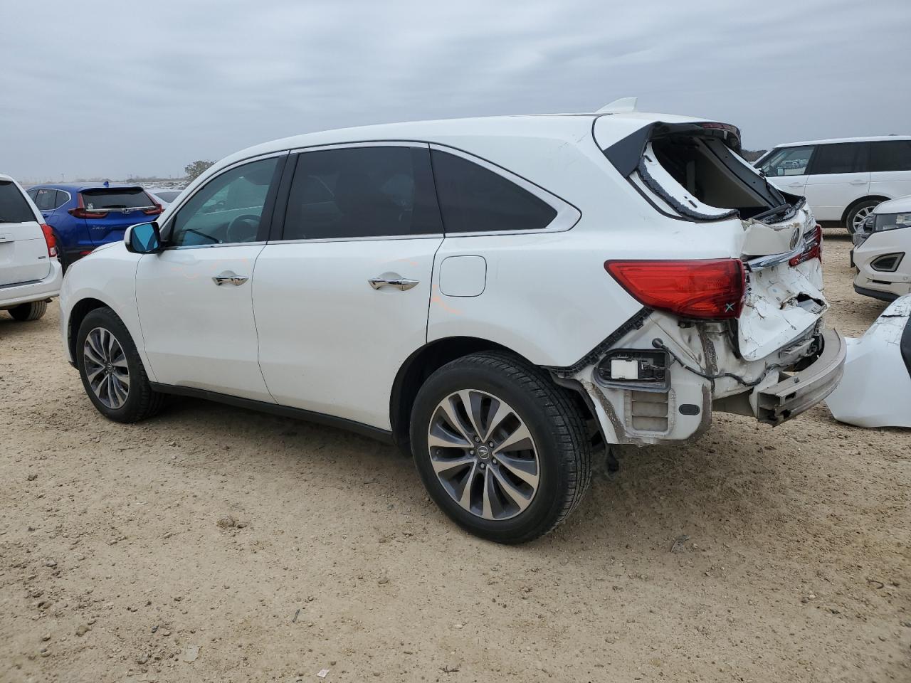 2016 Acura MDX VIN 5FRYD4H45GB027792 Copart auction photo, rear end damage thumbnail 2