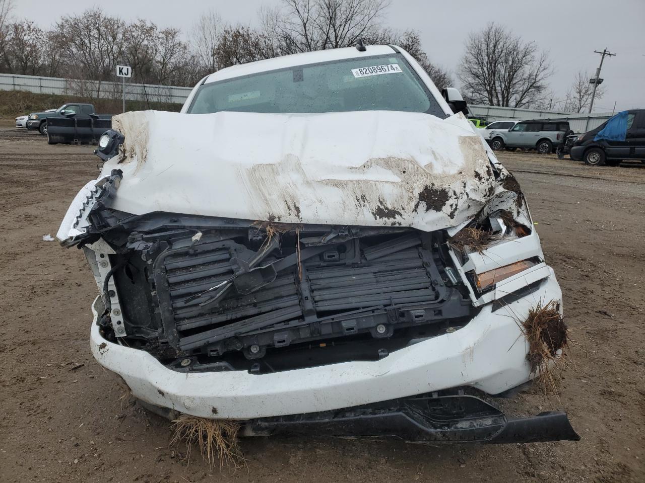 2018 Chevrolet Silverado VIN 3GCUKREC6JG184232 Copart auction photo, rollover damage thumbnail 5