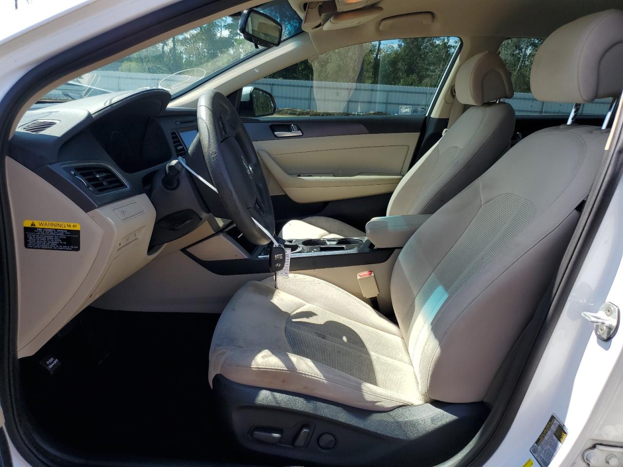 2017 Hyundai Sonata VIN 5NPE34AF6HH438933 Copart auction photo, rear end damage thumbnail 7