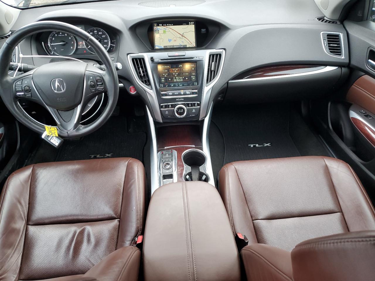 2016 Acura TLX VIN 19UUB3F51GA000532 Copart auction photo, front end / side damage thumbnail 8