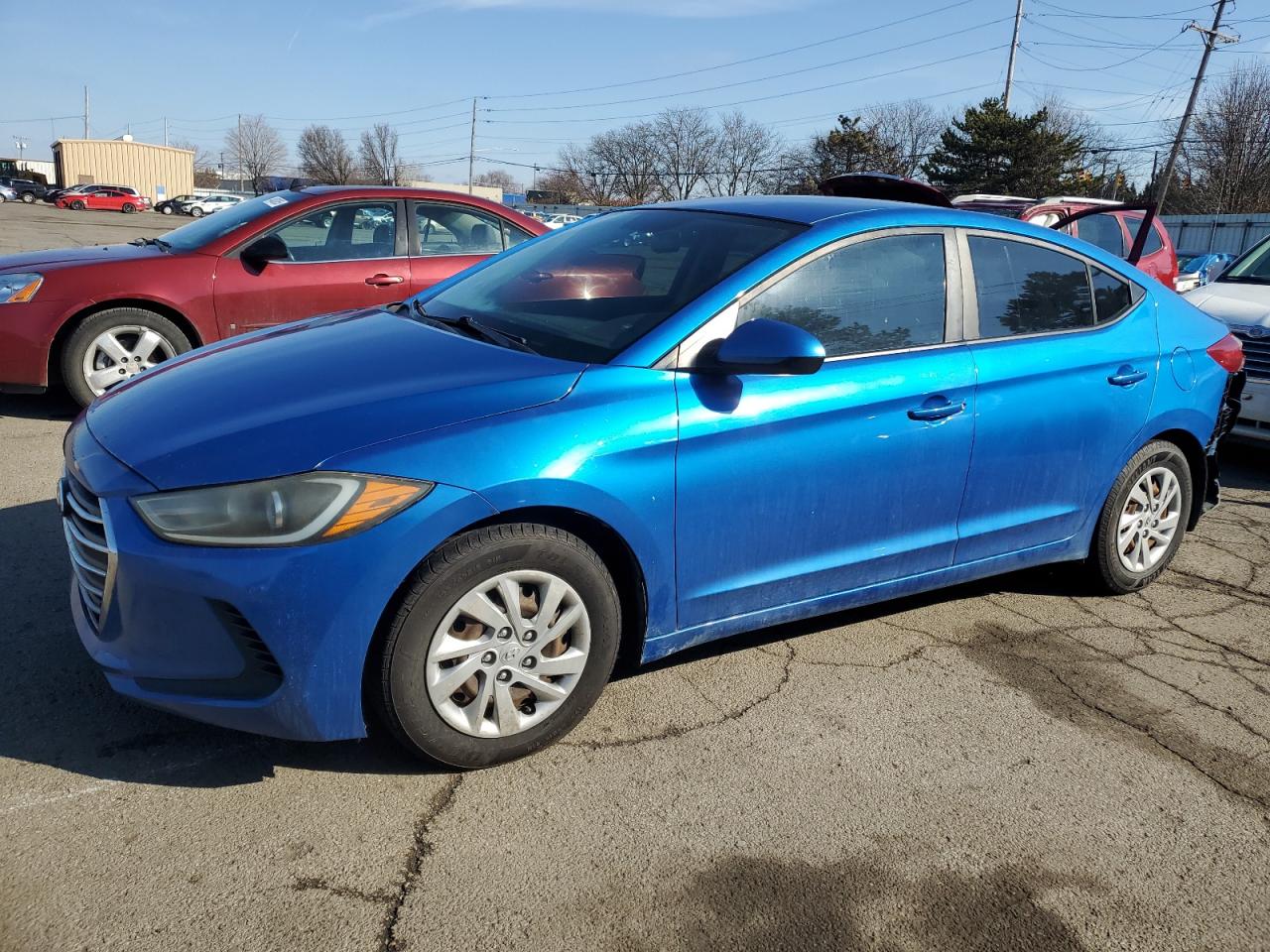 2017 Hyundai Elantra VIN KMHD74LF2HU109287