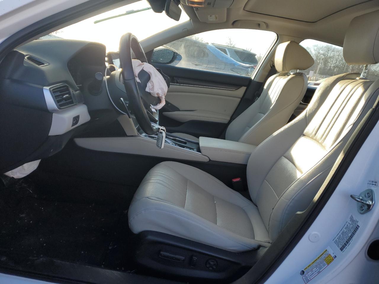 2020 Honda Accord VIN 1HGCV3F51LA010183 Copart auction photo, front end / rear end damage thumbnail 7