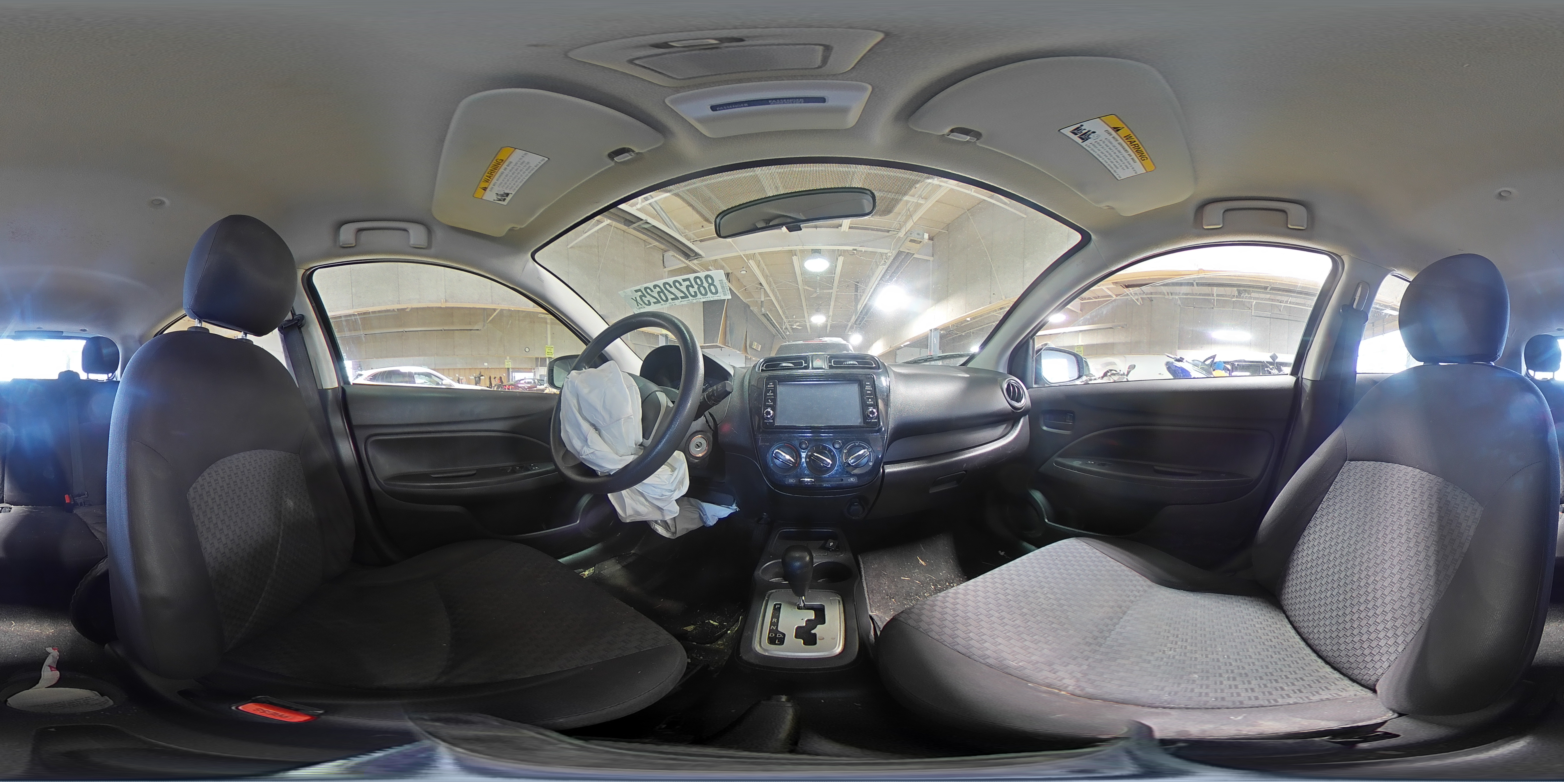 2018 Mitsubishi Mirage VIN ML32A3HJ5JH005317 Copart auction photo, front end / mechanical damage thumbnail 12