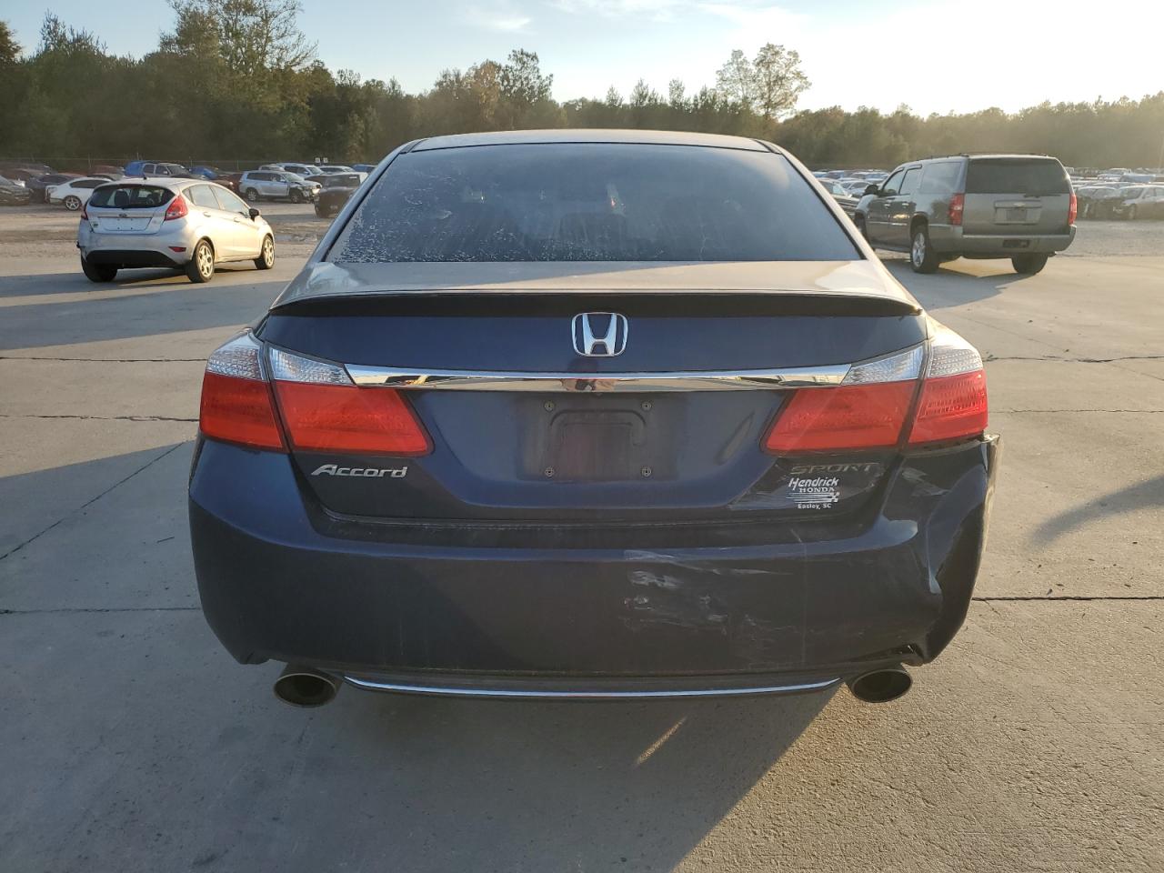2014 Honda Accord VIN 1HGCR2F58EA196127 Copart auction photo, rear end damage thumbnail 6